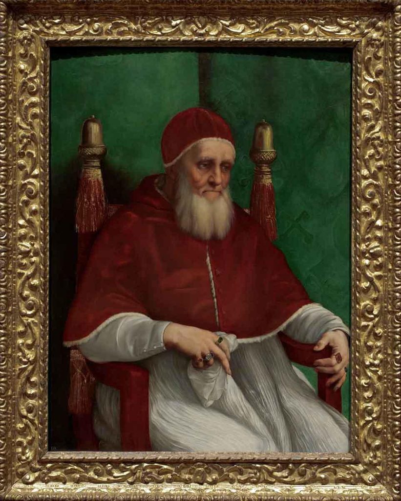 Raphael portraits: Portrait of Pope Julius II