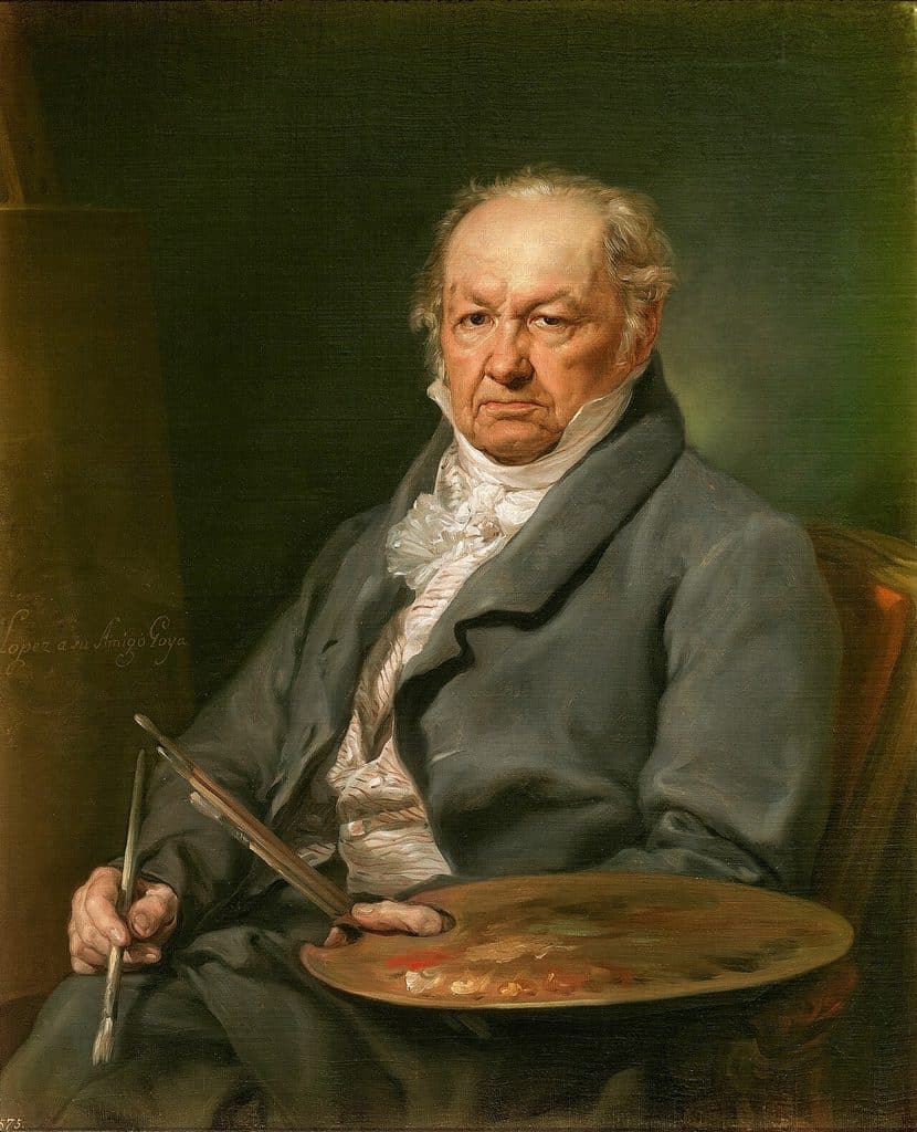 Francisco Goya biography – portrait of the Spanish painter Francisco de Goya