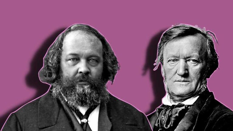 Richard-Wagner-Mikhail-Bakunin